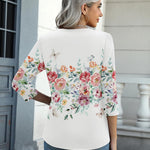 Zeagoo Womens 3/4 Length Sleeve Tunic Tops