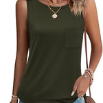 Zeagoo Women's Tank Top Summer Sleeveless Tops (DE Only)
