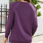 Zeagoo Womens Crewneck Sweatshirt Long Sleeve Tunic Tops