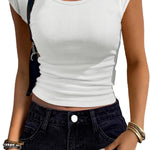 Zeagoo Womens Tank Tops Ribbed Knit Crew Neck Shirts