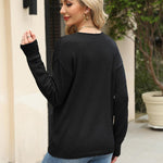 Zeagoo Women's Knitted Jumper Elegant Pullover (DE Only)