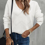 Zeagoo Women's Knitted Jumper Elegant Pullover (DE Only)