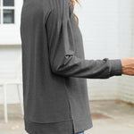 Zeagoo Womens Crewneck Sweatshirt Long Sleeve Tunic Tops