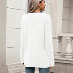 Zeagoo Women's V Neck Button Long Cardigan Sweater