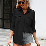 Zeagoo Womens Button Down Shirts Casual Long Sleeve Blouses