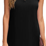 Zeagoo Womens Tank Tops Sleeveless V Neck 2024 Basic Summer Casual Fashion Blouses Shirt