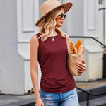 Zeagoo Women's Tank Top Summer Sleeveless Tops (DE Only)