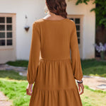Zeagoo Women's Long-Sleeve V-Neck Winter Dress (DE Only)