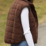 Zeagoo Womens Puffer Vest Ladies Sleeveless Zip Up Outerwear