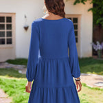 Zeagoo Women's Long-Sleeve V-Neck Winter Dress (DE Only)