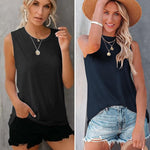 Zeagoo Women's Tank Top Sleeveless T-Shirt Basic Top (DE Only)