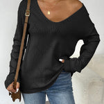 Zeagoo Women's Knitted Jumper Elegant Pullover (DE Only)