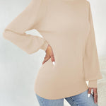 Zeagoo Womens Sweaters Fall Long Sleeve Shirts Ribbed Knit Outfits