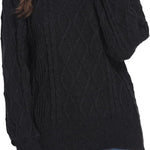 Zeagoo Women's Turtleneck Pullover Elegant Knitted Jumper (DE Only)