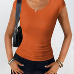Zeagoo Womens Tank Tops Ribbed Knit Crew Neck Shirts