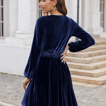 Zeagoo Women's Velvet Dress, Elegant Ball Dresses