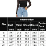 Zeagoo Women's Sexy Mock Turtle Neck Long Sleeve Sheer Tops