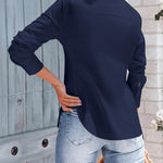 Zeagoo Womens Button Down Shirts Long Sleeve V Neck Tops