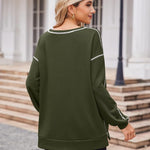 Zeagoo Women's Oversized Sweatshirts Hoodies Side Zipper Pullover
