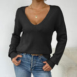Zeagoo Womens Sweaters Long Sleeve Shirts Off Shoulder Crochet