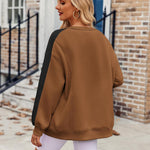 Zeagoo Womens Oversized Sweatshirts Hoodies Fleece Crew Neck Pullover