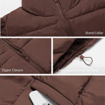 Stylish Warm Zip Up Puffer Vest (US Only)