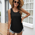 Zeagoo Womens Loose Fit Tank Tops Scoop Neck Tops