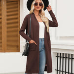 Zeagoo Women's Long Cardigans Sweater Lightweight Duster Coat