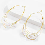 Normcore Tasseled Pearl Ear-Ring