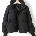 Fashionable and Versatile Slim Loose Short Cotton Jacket