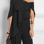 Urban Asymmetric One Shoulder Tunic Top