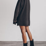 THE GREEN LONG KNITTED SWEATER