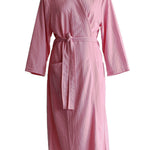 Comfortable Solid Bandage Thin Pajama Robe
