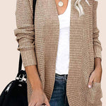 Oversized Knitted Sweater Cardigan