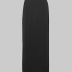 Solid Color Split-Back Skirts Bottoms
