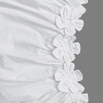 Loose Applique Solid Color Three-Dimensional Flower Off-the-shoulder Blouses&shirts Tops
