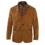 Men's Autumn Vintage Buckskin Jacket