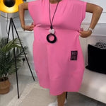 Iris™ | Stylish Short Sleeved Dress