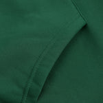 Men's "OSAKLAND" letter print quarter-zip stand collar sweatshirt
