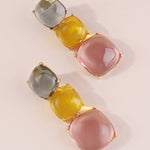 Geometric Drop Earrings Earrings Accessories