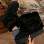 WILLOW��� - Stylish Fluffy Faux Lined Snow Boots for Winter Wear