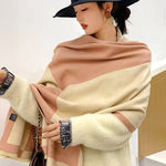 Original Warm Letter Print Shawl&Scarf
