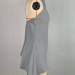 Sleeveless Solid Color Stand Collar Vest Top