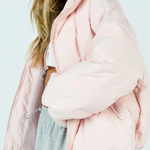 Stand Collar Zipper Pocket Thick Warm Cotton Jacket