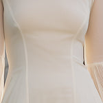 Ethereal Long Bell-Sleeve Chiffon Mini Dress