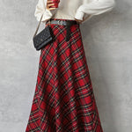 CHRISTMAS SKIRT WITH BELT