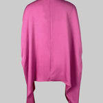 Batwing Sleeves Irregular clipping Solid Color Stand Collar Blouses&shirts Tops
