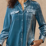 Juliana Velvet Shirt