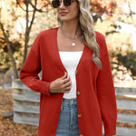 Zeagoo Women's Oversized Button Sweaters Open Front Cardigans