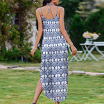 Zeagoo Women's Summer Maxi Dress Casual Sleeveless Sundress